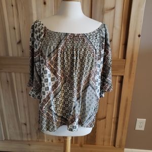 Off the shoulder shirt